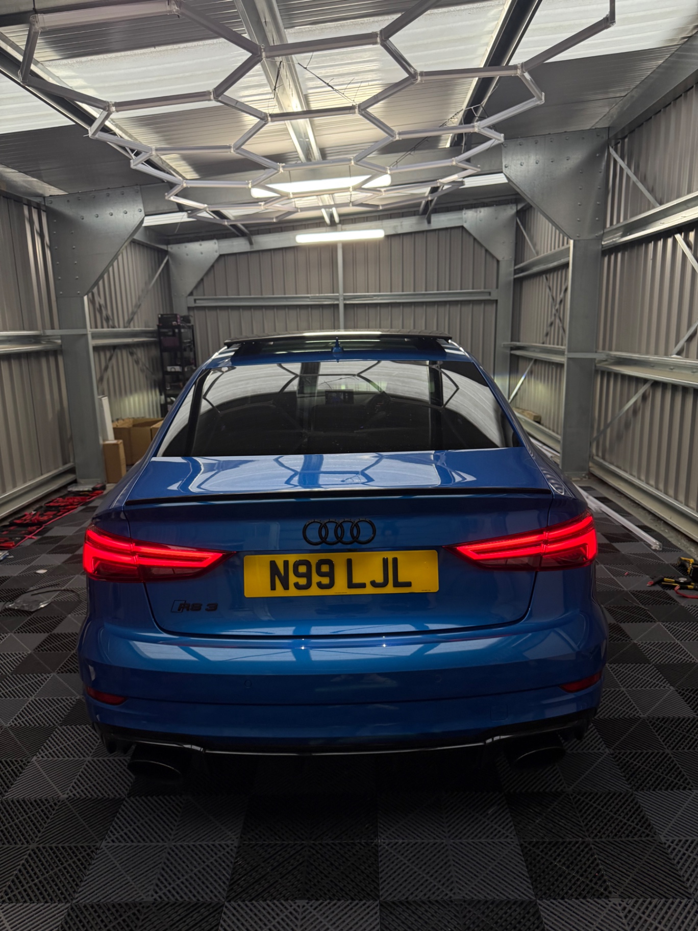 Audi RS3 — ceramic privacy tints