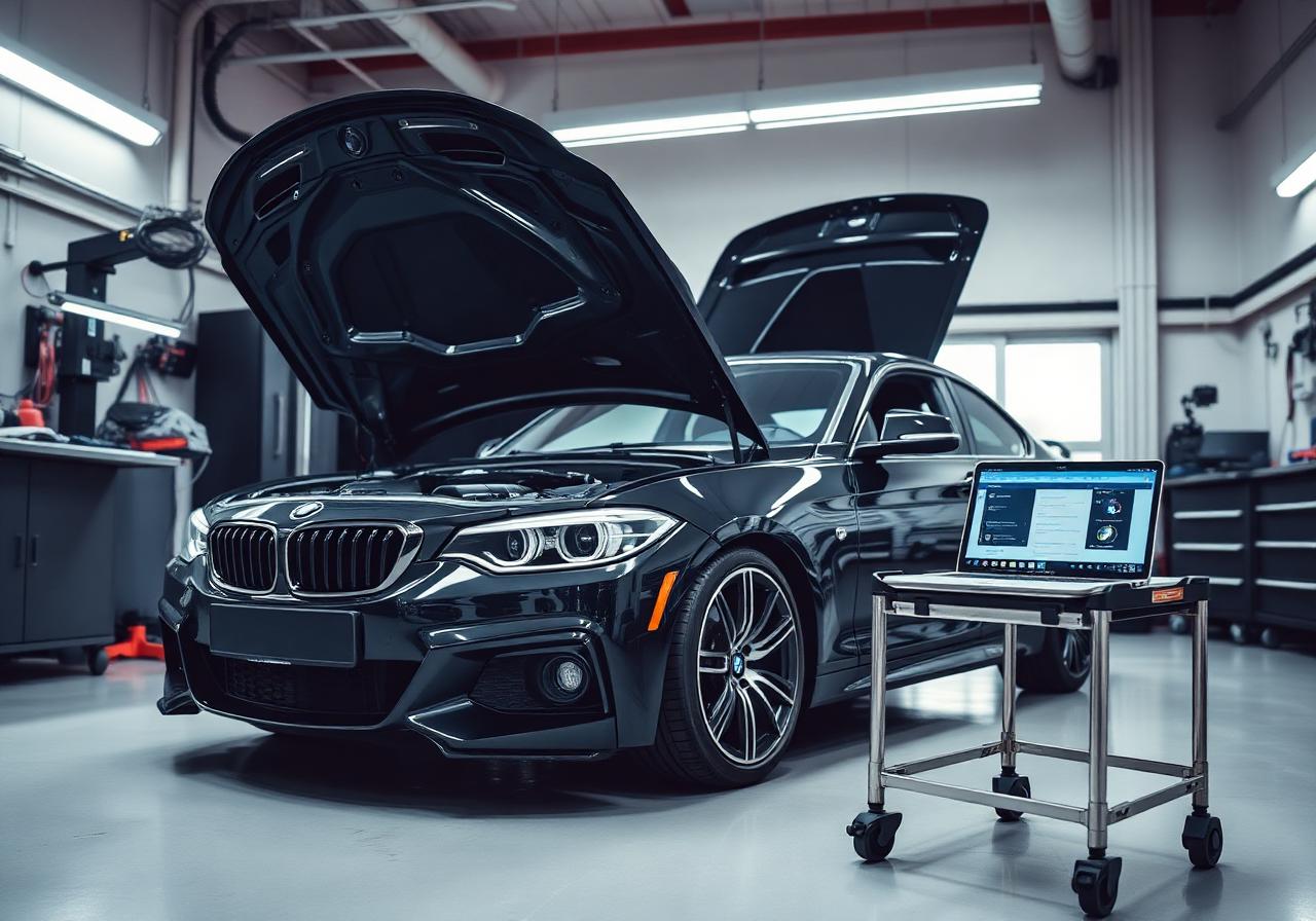 BMW 230i — Stage 1 + TCU gearbox map at our Cambridge workshop